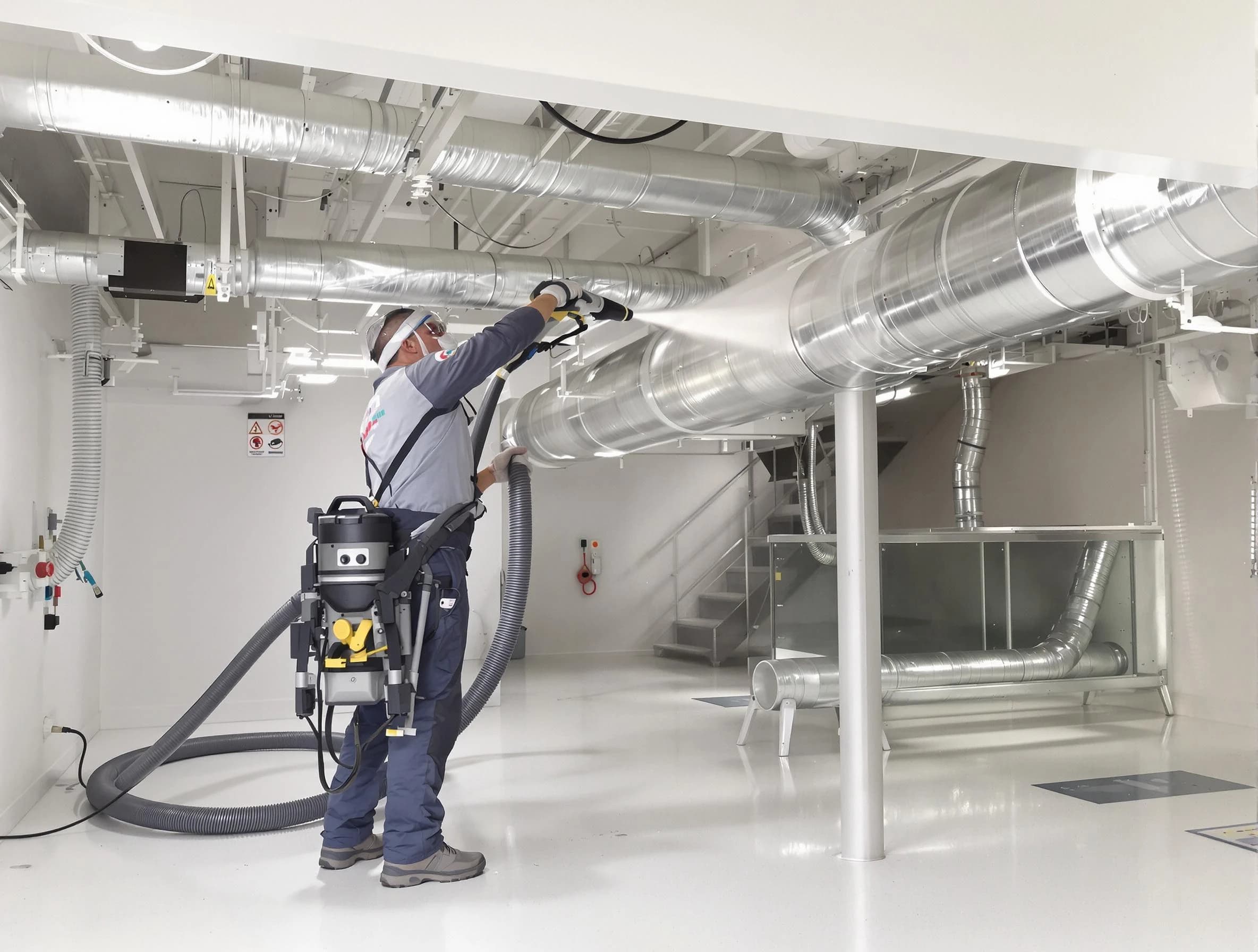 Professional central duct cleaning by Derby Air Duct Cleaning in Derby