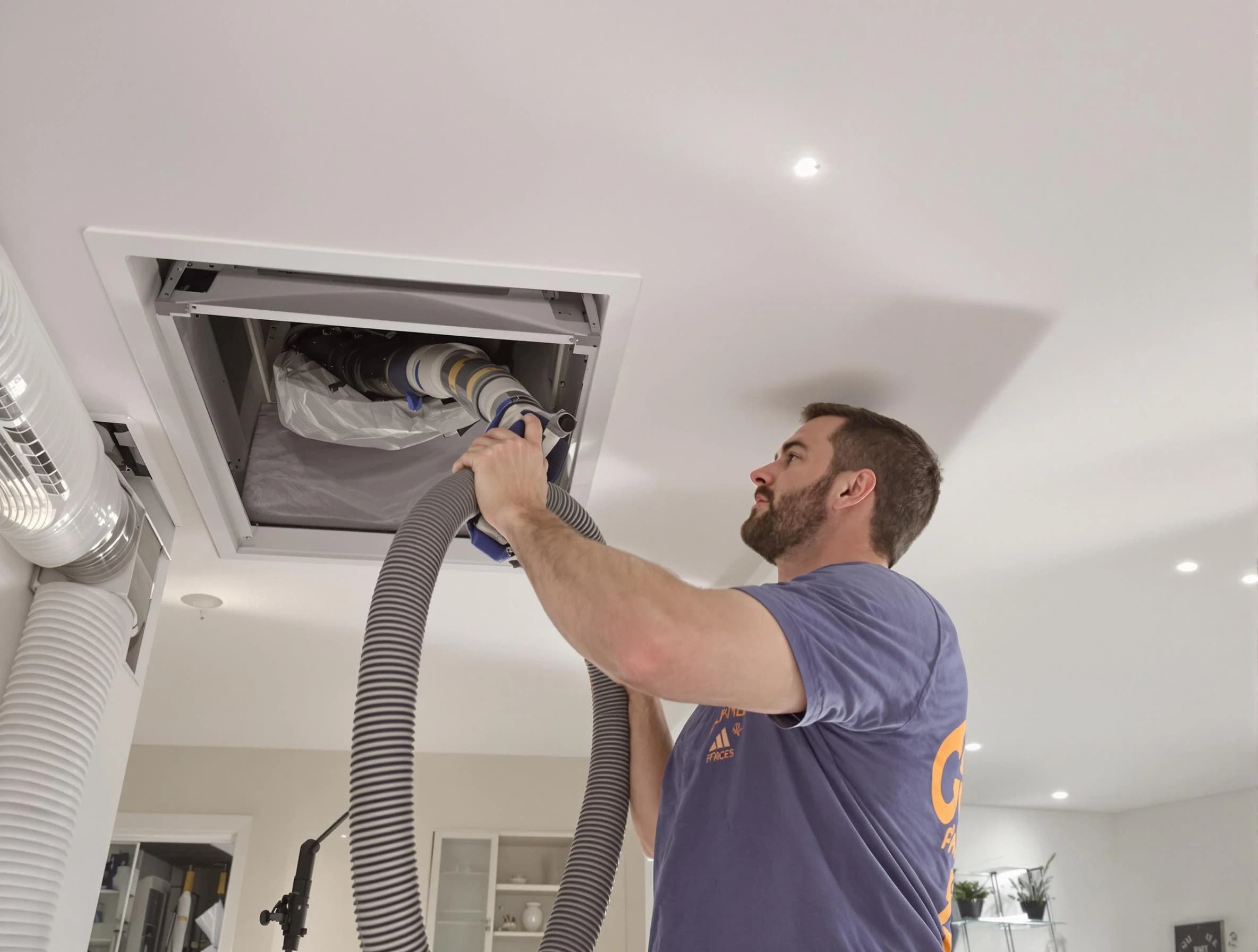 Precision indoor duct cleaning by Derby Air Duct Cleaning in Derby