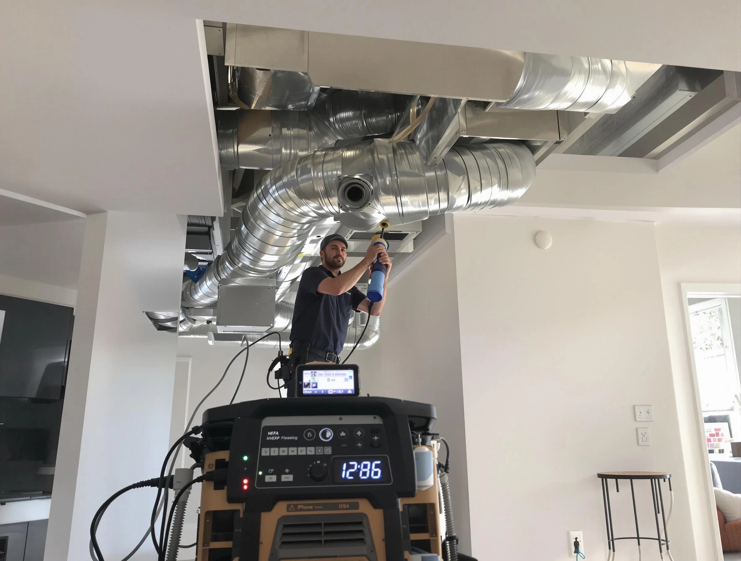 Advanced pure air duct cleaning by Derby Air Duct Cleaning in Derby