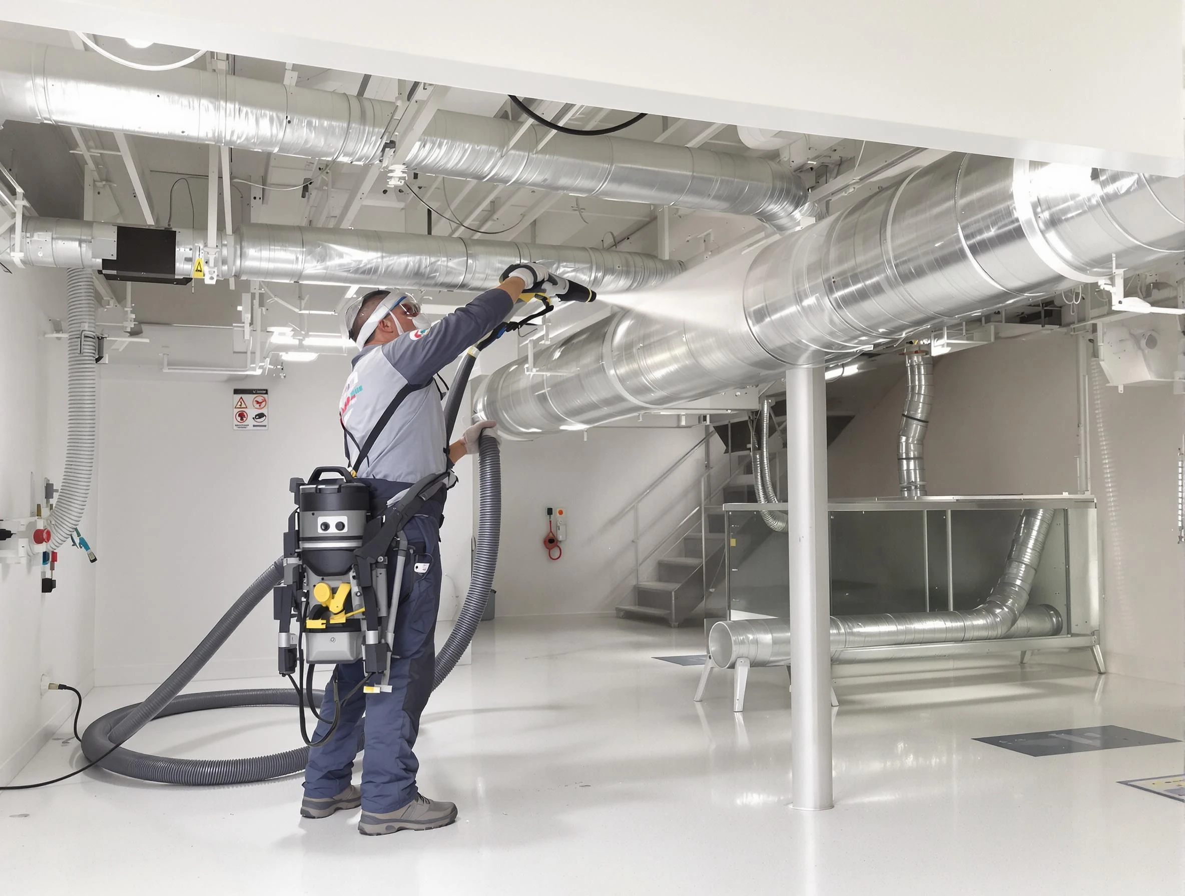 Professional central duct cleaning by Derby Air Duct Cleaning in Derby