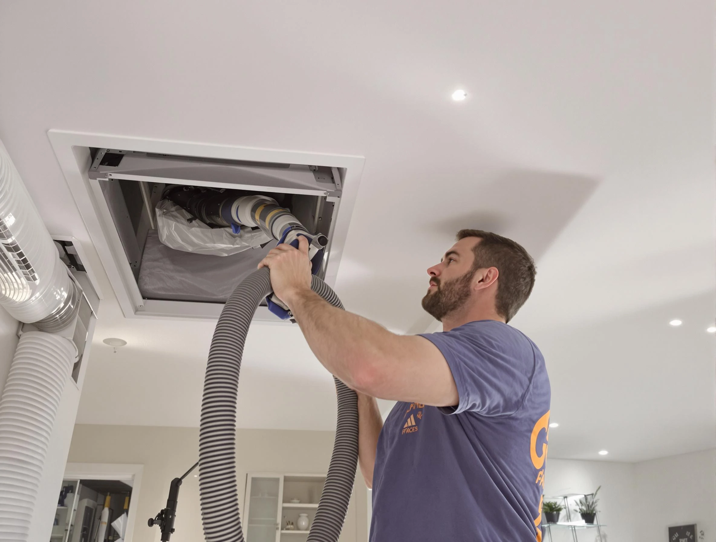 Precision indoor duct cleaning by Derby Air Duct Cleaning in Derby